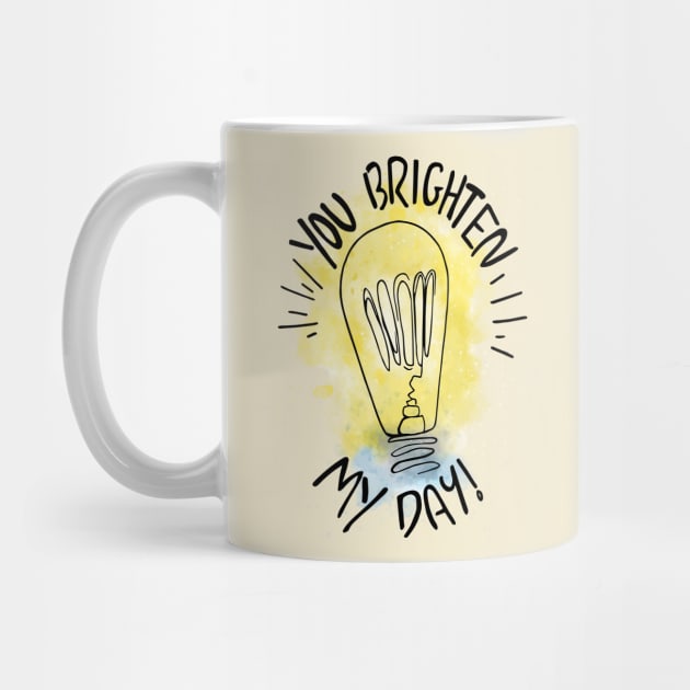 You Brighten My day by RebekahLynneDesign